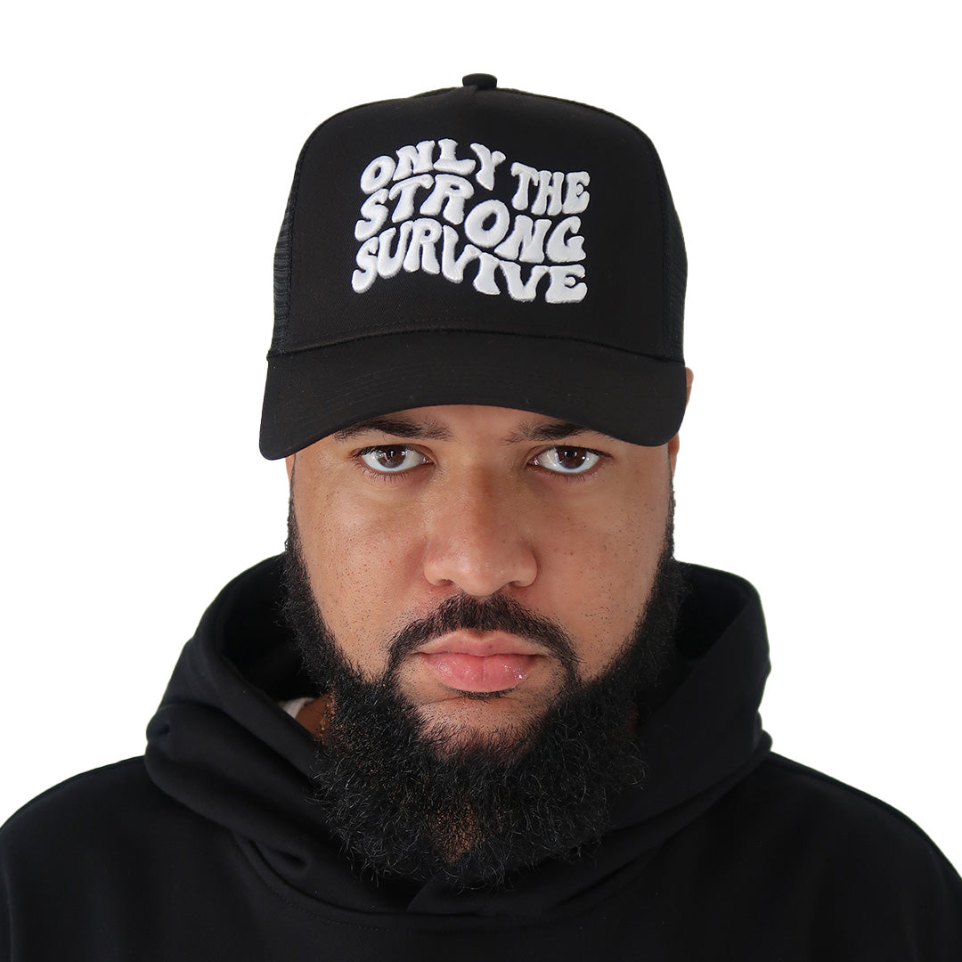 ONLY THE STRONG SURVIVE TRUCKER