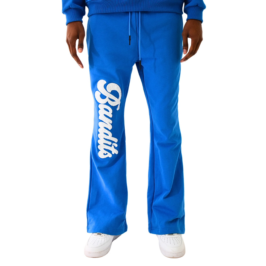 VARSITY SCRIPT SWEATPANTS COBALT