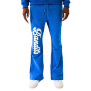 VARSITY SCRIPT SWEATPANTS COBALT